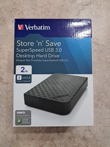 Hard disk verbatim - verbatim, 2tb