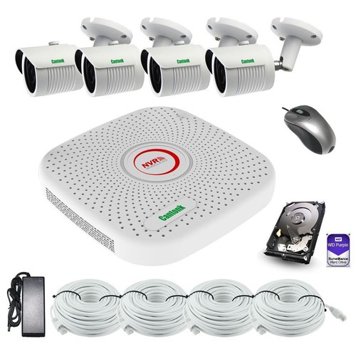 Kit video sorveglianza poe - kit,